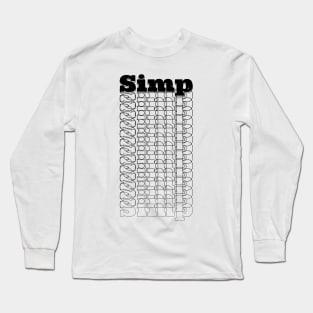Simp Long Sleeve T-Shirt